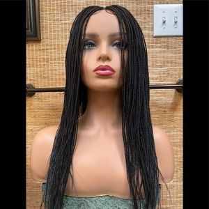 Braided wig middle part (women hair)
